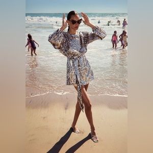 WORN ONCE Zara Mini Sequin Dress